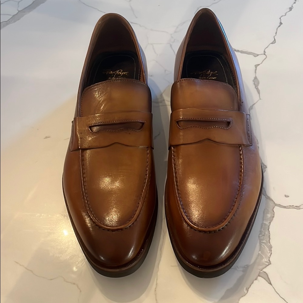 Alan Payne Men’s Zurich Tan Calfskin